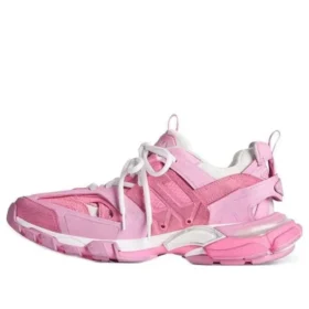 Zapatillas Track «Malla rosa y tejido similar al gamuza» 542436W3SU55090