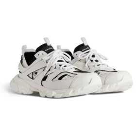 Zapatillas Track Sock «Blanco y negro, tejido de punto y nailon» 736330W3SKC9010
