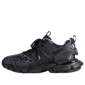 Zapatillas Track Sock «Negro y morado claro, tejido de punto y nailon» 736328W3SKC1058