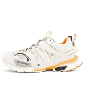 Zapatillas Track «White Orange» 555032W1GB19059