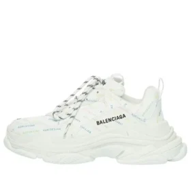 Zapatillas Triple S «Allover Logo – Blanco Multicolor» 536737W2FA89083