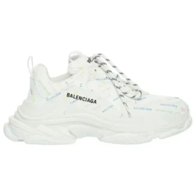 Zapatillas Triple S «Allover Logo – Blanco Multicolor» 536737W2FA89083