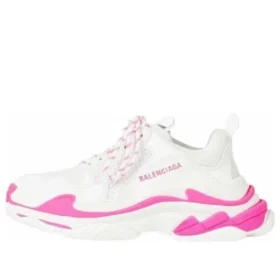 Zapatillas Triple S «Blanco Rosa Fluo» 536737W2CA35390