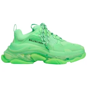Zapatillas Triple S con suela transparente «Verde neón» 544351W2CF13801