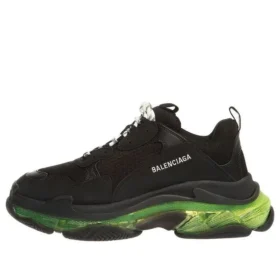 Zapatillas Triple S «Negro Amarillo Fluo» 541624W09ON1047