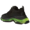 Zapatillas Triple S «Negro Amarillo Fluo» 541624W09ON1047