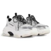Zapatillas Triple S «Negro, Blanco, Plata, doble espuma y malla» 524039W2FWM8191