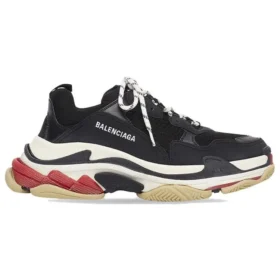 Zapatillas Triple S «Negro Rojo» 533882W09OM1000