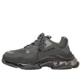 Zapatillas Triple S «Suela transparente – Gris oscuro» 541624W2GA11801