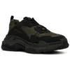 Zapatillas Triple S «Verde oliva/Negro» 536737W2FW24010