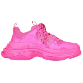 Zapatillas WMNS Triple S «Fluo Pink» 524039W2CA55000 Zapatillas WMNS Triple S «Fluo Pink» 524039W2CA55000