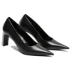 Zapatos de tacón Blade «Black Soft Calfskin» 679184WBC401000