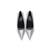 Zapatos de tacón con diseño cuadrado en relieve «Silver» 572879WBB208100