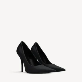 Zapatos de tacón de mujer en negro
