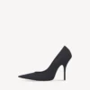 Zapatos de tacón de mujer en negro