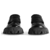 Zapatos de tractor «Piel de becerro lisa negra» 760439WA8E91000