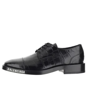 Zapatos planos Derby para hombre «Negro» 590716WBBV41090