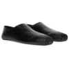 Zapatos sin cordones de piel de becerro suave con punta cuadrada «Negro» 702072WBDH11000